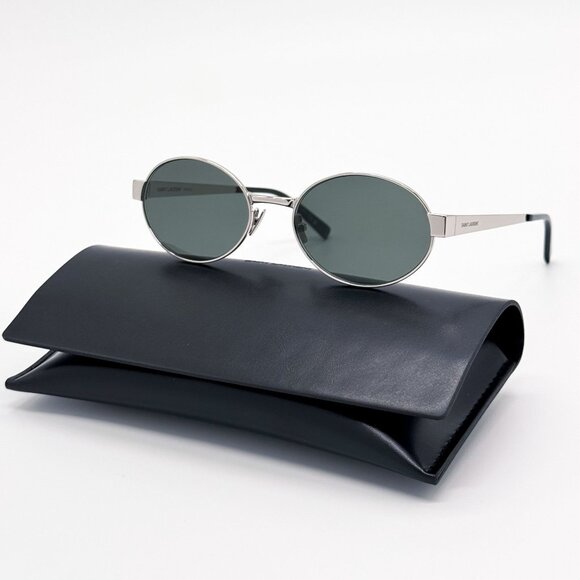 NEW SAINT LAURENT SUNGLASSES SL692 002 SILVER WOMEN EYEWEAR SL 692 002 main image 4
